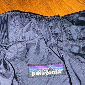 ☔️🌧️Patagonia Men's Black Rain Pants w/side zippers